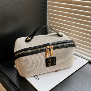 Cosmetic Bag Female 2024 New Arrival Classy Portable Large Capacity Accessible Luxury Fancy out Travel Cosmetics Cosmetics Bag