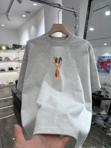 Áo Thun Nam Tay Ngắn in Họa Tiết Cổ Tròn Cotton Phong Cách Mỹ Mùa Hè Thường Ngày Rộng Rãi Thoáng Khí Thoải Mái