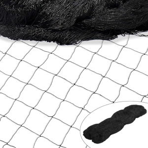 4x5m/ 5x20m Reusable Black Fruit Tree Netting garden netting for protecting fruit trees plants and vegetables from birds and a