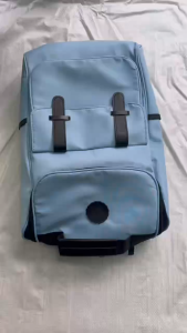 JOANNA BAG #4055 KOREAN NYLON FASHION 17INCHES BACKPACK DURABLE STYLISH BAG WITH LAPTOP COMPARTMENT FOR MEN