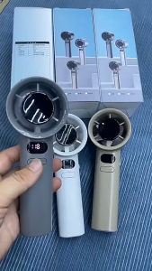 Kipas Angin Mini Portable M11+Layar Lcd I Kipas Angin Mini USB Model Genggam I Mini Fan + Lcd Screen