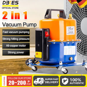 DEKES 2 in 1 Vacuum Pump Vacuuming and Pumping Dual Adjustable Motor 20L Air compressor Refrigerator Repair Tool
