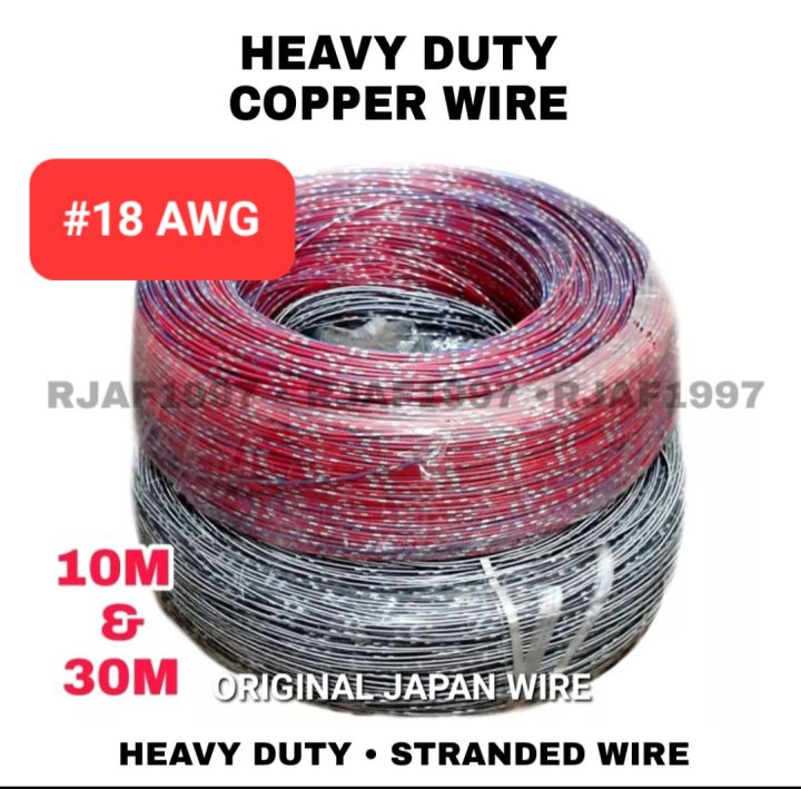 [10m - 30m] ORIGINAL AUTOMOTIVE / MOTORCYCLE ELECTRICAL PURE COPPER ...