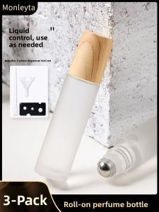 MONLEYTA | Portable Travel Glass Essential Oil Roller Bottles 10ml Premium Quality Empty Bottles For Splitting Fragrance And Essential Oils