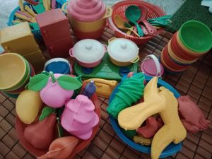 Đồ chơi nấu ăn/cân kí/rau củ quả/đồ hàng cho bé