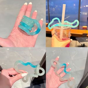 Deformable Gradient Silicone Rope Fidget Toy Stress Relief Deformation Knot Toy Fun Educational Antiestrés Juguetes