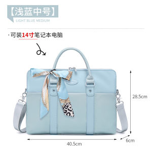 Briefcase Womens Professional Korean Style Large Capacity Fashion Office Business Oxford Cloth Satchel Custom Logo File Bag
