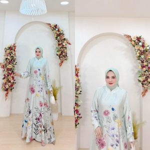 MADSLIKHA AZKIYA DRESS GAMIS MODE TERBARU TERLARIS BEST SELLER 100%ASLI REAL