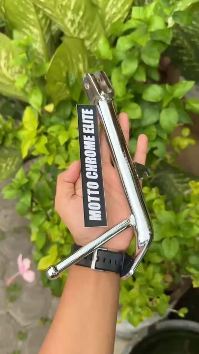 [SUDAH CHROME] Standar Samping Motor Vixion Standar Satu Vixion Old