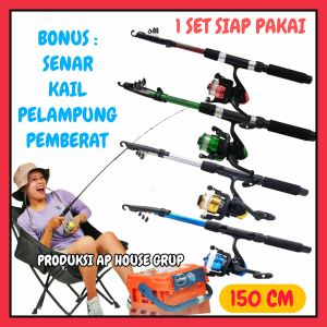 1 SET ALAT PANCING UNTUK PEMULA SIAP PAKAI  - KODE1