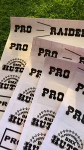 Bike Sticker. BMX Sticker. Hutch Sticker. BMX Hutch Sticker. BMX Bike Sticker. Replacement Stickers. Clear Sticker.