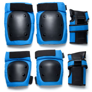 New Adult/Kids Knee Pads Elbow Pads Wrist Guards 6 in 1 Protective Gear Set for Inline Roller Skating Skateboarding Scooter BMX