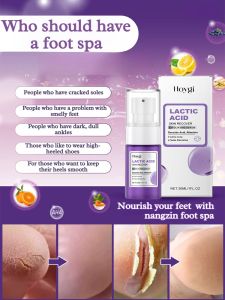 Ten Years of Beauty Foot Moisturizing Serum Firming Skin Exfoliating Refining Foot Serum