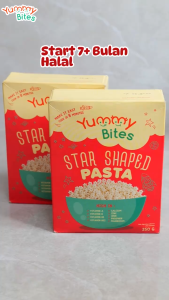 YUMMY BITES Star Shaped Pasta 250gr / Pasta Makanan MPASI Bayi Anak Kids YummyBites / BANDUNG