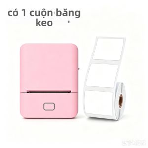 SK20 Bluetooth Máy In Nhãn Nhiệt 20-50mm Inkless Mã Vạch QR Code Maker DIY Họa Tiết Máy In Hóa Đơn Với 1 Cuộn Nhãn
