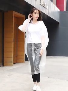 Áo mưa người lớn cao cấp chính hiệu Luxury Korea áo mưa măng tô chất liệu Eva siêu nhẹ siêu bền chống thấm nước SM05