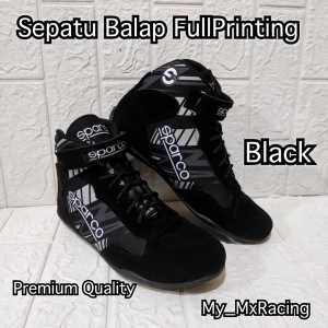 sepatu drag race printing sepatu balap ORANGE full printing sepatu gokar slalom terlaris kualitas premium