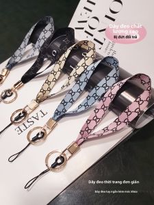 Dây Đeo Tay Cầm Điện Thoại Di Động Ngắn Cho Phụ Nữ Dây Đeo Cổ Tay Có Thể Tháo Rời Dây Đeo Chìa Khóa USB Dây Đeo Tay Cầm Chống Thất Lạc
