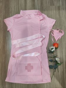 Đồ ngủ hóa trang cô y tá siêu đáng yêu dành cho bạn nữ hàng nhập khẩu cao cấp có che tên sản phẩm