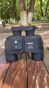 2025 NIKULA 7x50 กล้องส่องทางไกล IP7 กันน้ํา Bak-4 Bino พร้อม Rangefinder และเข็มทิศ