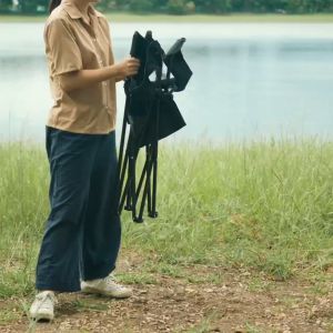 AFOODERจัดส่งรวดเร็ว เก้าอี้ เก้าอี้สนาม เก้าอี้พับปิคนิค พับได้ เก้าอี้สนามพับ เก้าอี้พับพกพา เก้าอี้ชายหาดสนาม camping beach chair Camping Chair