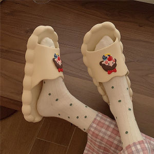 Dép Đi Trong Nhà Mùa Hè EVA Chống Trượt Chống Mùi Hoạt Hình Dễ Thương Dép Đi Trong Nhà Cho Nữ Đế EVA Dép Đi Trong Nhà