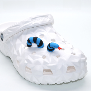 New Coros Shoes Shoe Ornament Crocs Shoe Ornament Decorative Buckle Carluo Chi Zhibi Star Cartoon Accessories Three-Dimensional Simulated Snakes
