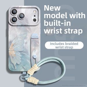 GGUU | Shockproof Silicone Case for iPhone Models Butterfly Design Blue