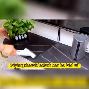 JOYNEST ไม้ถูพื้นขนาดเล็ก Mini Mop ไม่ต้องบีบด้วยมือ ขนาดเล็ก พกพาง่าย สําหรับทําความสะอาดกระจก หน้าต่าง โต๊ะ ห้องครัว ห้องน้ํา