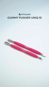 【Vainpot-SG】STALEKS PRO Manicure Pusher Gummy with Silicone Handle UNIQ 10 TYPE 2 3 4.2 and 5