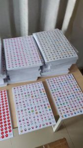 Combo 20 tờ stick khen thưởng nhiều mẫu giá 140k - khổ A4 - 159 stick/ tờ