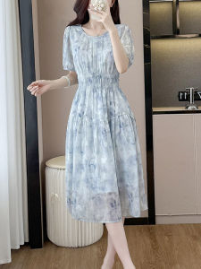 DAIXIANGFEIZI | Chiffon Summer Short-sleeved Womens Dress