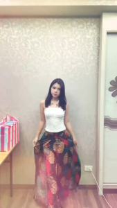 FREESIZE FLORAL SUMMER BEACH ASSORTED SQUARE PANTS T901.