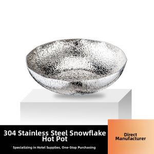 Single Use Stainless Steel Pot