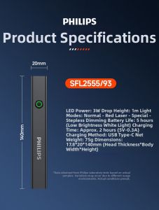 Philips | Infrared Charging Pointer Torch Laser Pointer