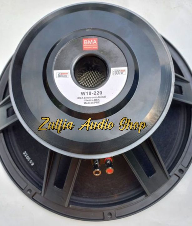 SPEAKER BMA 18 INCH SPIKER BMA W 18-220 SUBWOOFER ORIGINAL