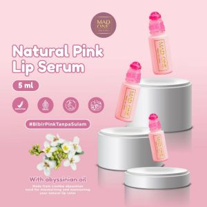 Mad One Lip Serum Bibir 4ml Moisturizing Berubah Warna Pink Lip Balm Lip Care Serum Bibir Untuk Bibir Hitam Lip Oil Magic Lip Glow Serum Lipstik Serum Pemerah Bibir Permanen Lip Moist Treatment Bibir