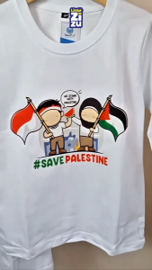 Kaos Palestina Anak (Lengan Panjang) by Little Zizu