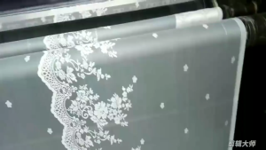 Indoor Lace Fresh Short Curtain Kitchen Window Blackout Floral Curtain Diaphanous Stylish Langsir Dapur