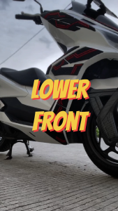 Lower Front Cover Pcx 160 2025 CBS ABS Roadsync Kanan Kiri Rubber Karet Aksesoris Motor Honda