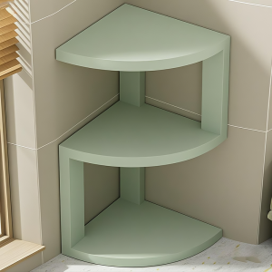 MENGBINFEN | Corner Shelf Organizer Desk Bookshelf