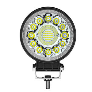 High Power round LED Work Lights 4 Inch 33 Lamps for Automobiles And Trucks Off-Road Vehicle Front Lights 12V-36V