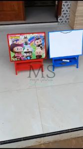 satu set lengkap alat tulis anak bisa di hapuspapan tulis ples jangka