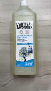 Date 10/29 Nước rửa bát sinh học ARTISAN SAVONNIER 1L - Oải hương 1L
