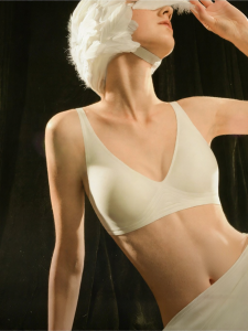 SUJILIANGPIN | Traceless Soft Support Gather Thin Small Chest Low Cut Bra