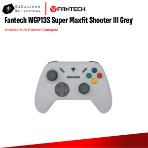 Fantech WGP13S Super Maxfit Shooter III Grey Wireless Multi Platform Gamepad | EJDalanon Enterprise
