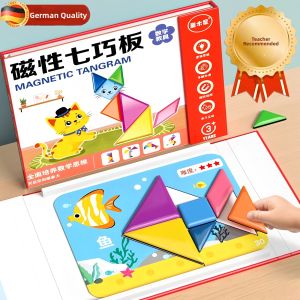 BEISHU | Magnetic Tangram Puzzle Toy