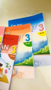 Sách - Combo Em Học Toán và Tiếng Việt 3 tập 1+2 (Theo Chương Trình Giáo Dục Phổ Thông 2018) - ĐN