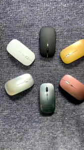 Chuột Bluetooth Không Dây Máy Có Thể Sạc Lại Click Không Gây Tiếng Ồn Kết Nối Tín Hiệu Trong Phạm Vi 10m