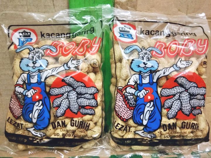 KACANG GARING BOBY | KACANG TANAH | KACANG SHANGRAI 150 G
